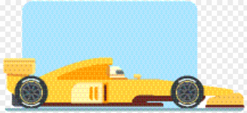 Race Car Model Cartoon PNG