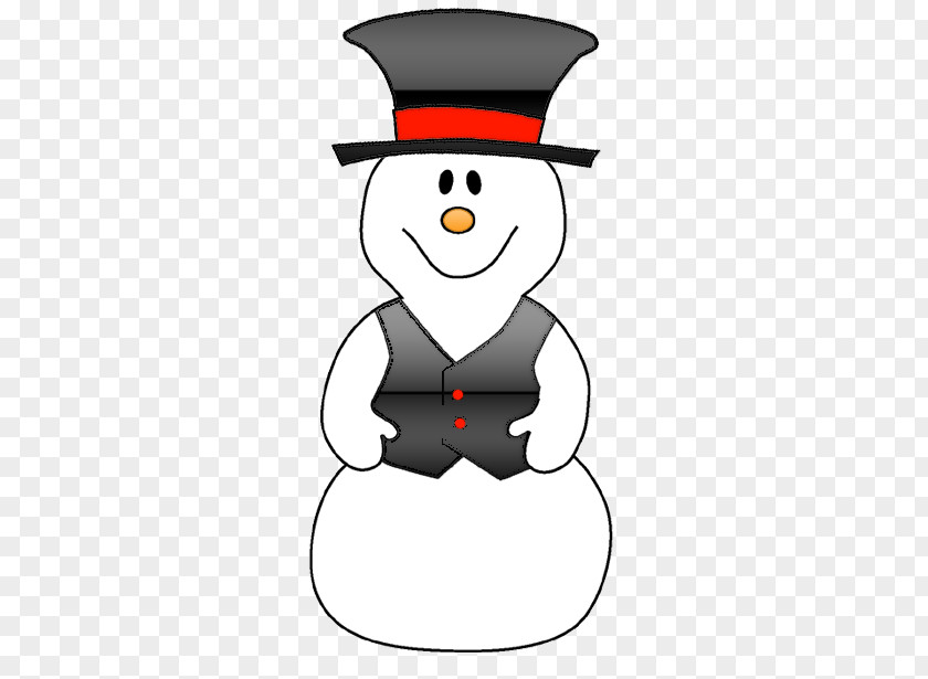 Snowman Hat Suit Clip Art PNG