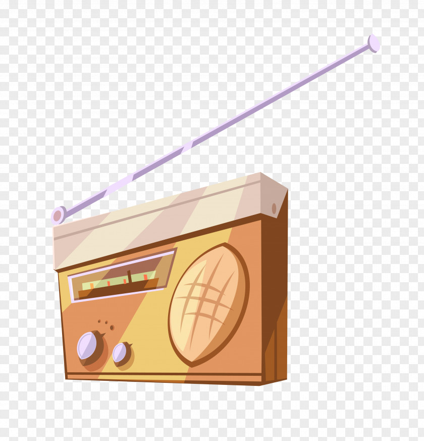 Cartoon Band Radio Antenna PNG