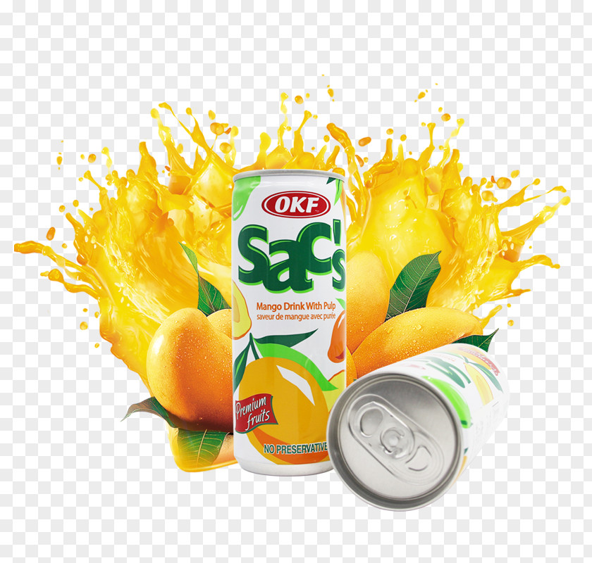Mango Juice, Juice Splash PNG
