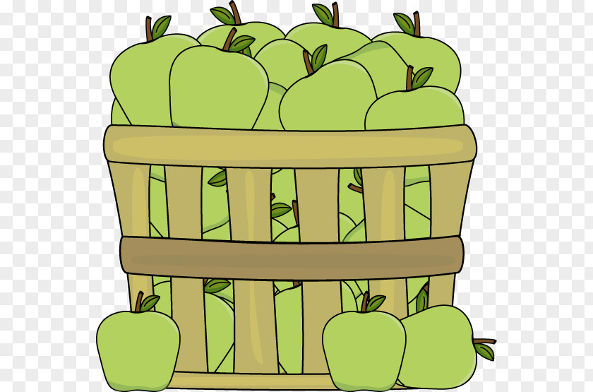 Apple Wedge Cliparts Juice Basket Clip Art PNG