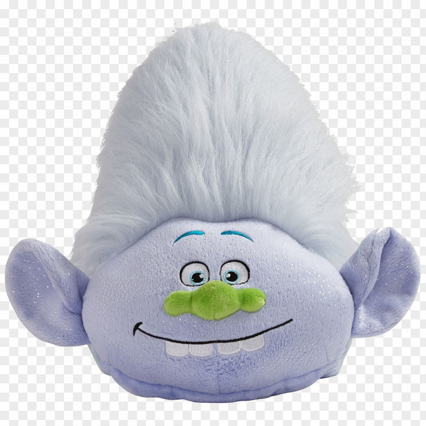 Bright Blue Pillow Pets Guy Diamond Amazon.comLittle Branch From Trolls Stuffed Animals & Cuddly Toys DreamWorks Pet PNG