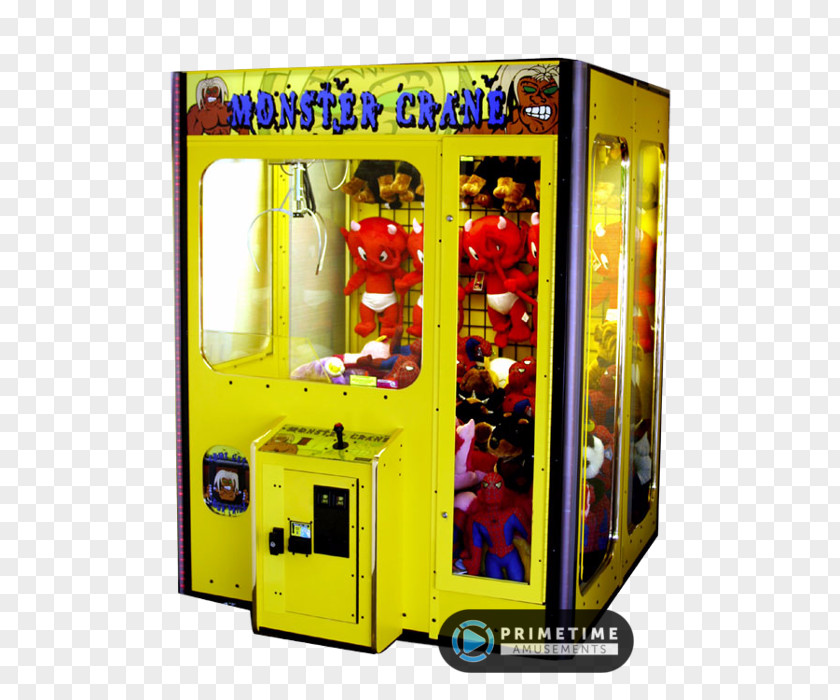 Crane Vending Machines Claw Monster Cranes PNG