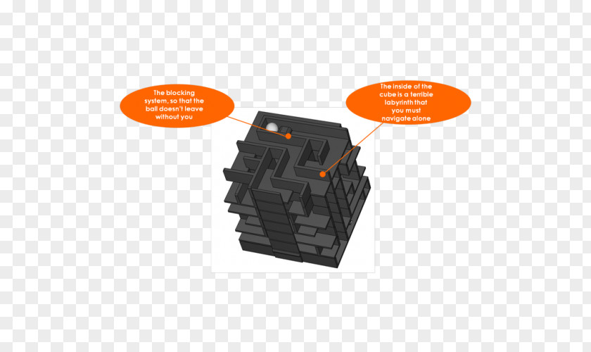 Cube INSIDE³ Puzzle Three-dimensional Space PNG