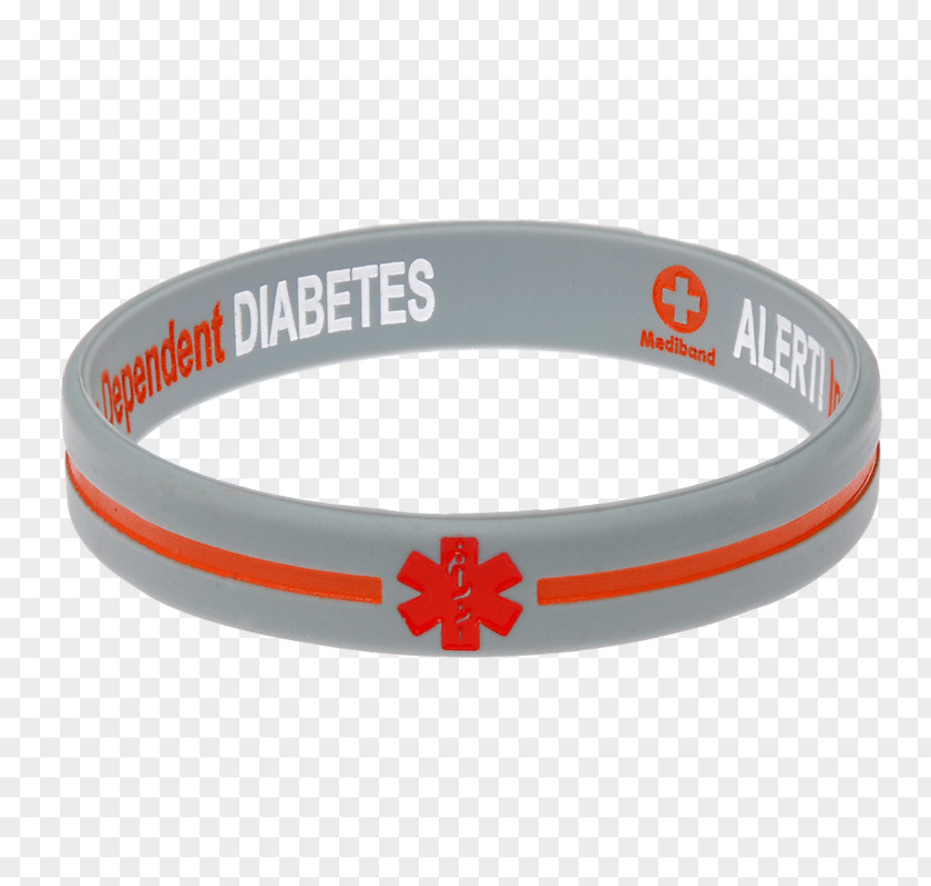 Diabetes Alert Dog Bangle Mellitus Type 1 Bracelet Medical Identification Tag PNG
