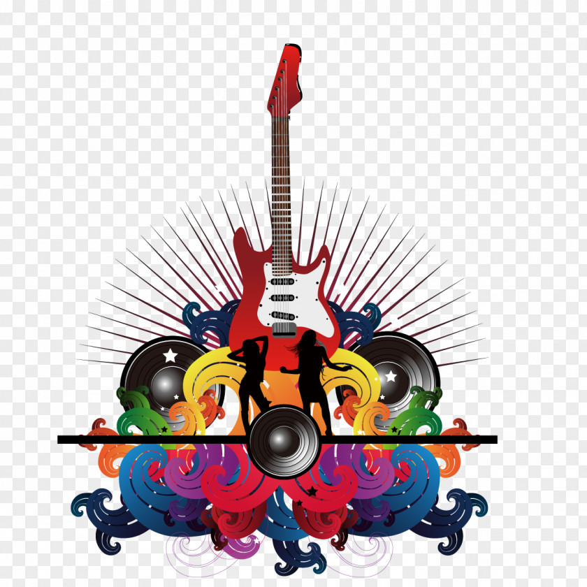 Guitar Visual Arts Musical Ensemble Concert Clip Art PNG
