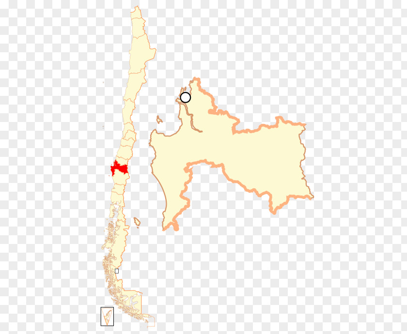 Map Arauco Province Regions Of Chile Wikipedia PNG