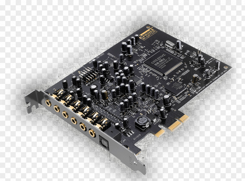 Sound Blaster Audigy Cards & Audio Adapters Creative Technology 7.1 Surround PCI Express PNG
