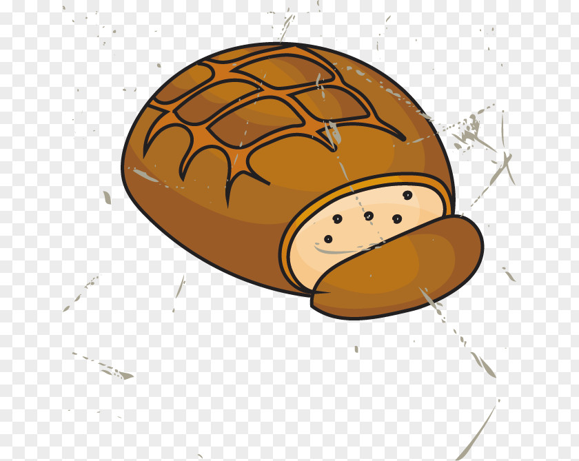 Bread Cartoon Images Pineapple Bun Breakfast Food Baker PNG