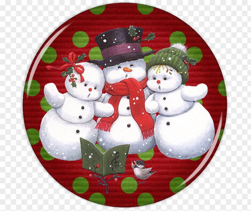 Christmas Red Small Cap Card Snowman Greeting E-card PNG