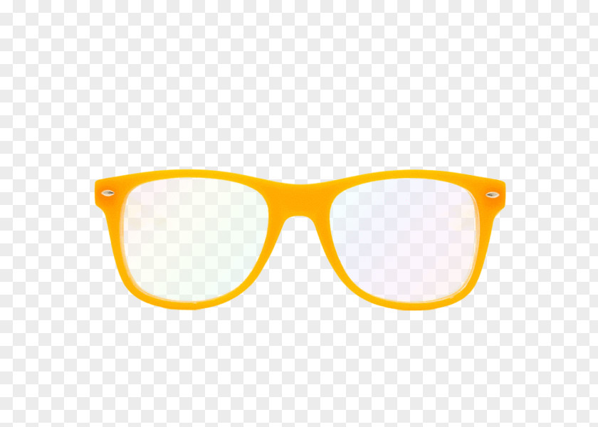 Orange Glow Aviator Sunglasses Eyewear Lens PNG