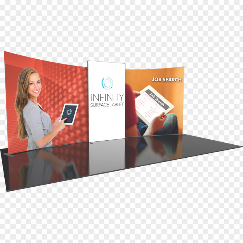 Exhibition Booth Trade Show Display Banner Textile PNG