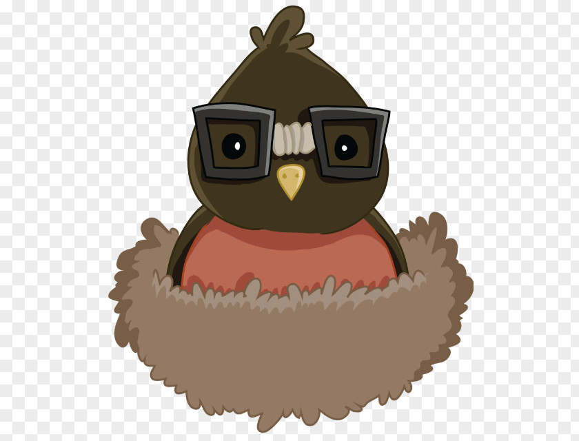 Owl Beak Brown Animated Cartoon PNG