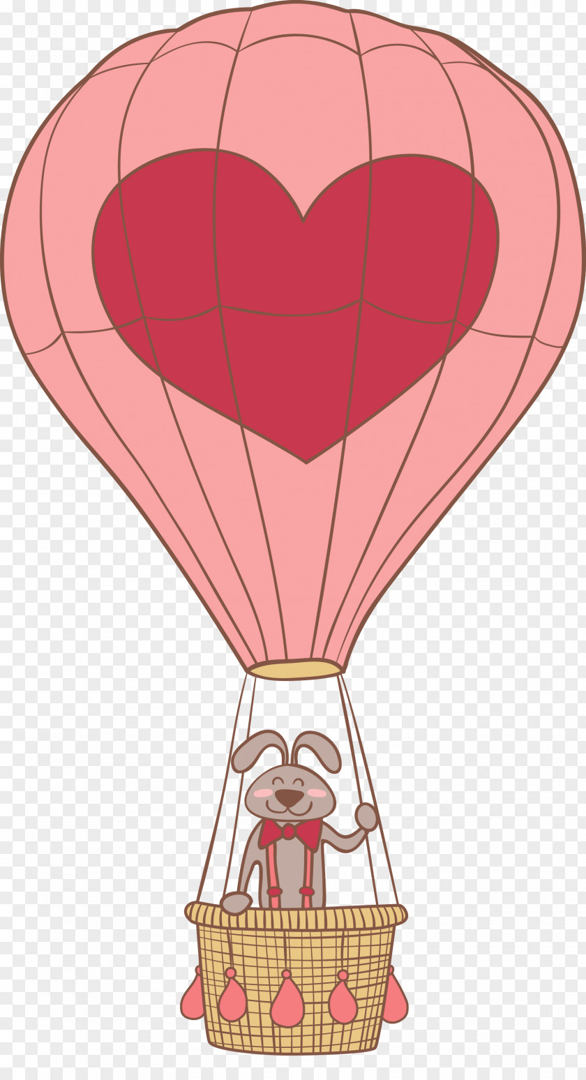 Winnie The Hot Air Balloon Ride Euclidean Vector PNG