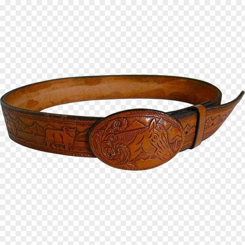 Belt Buckles Horse Leather Cowboy PNG