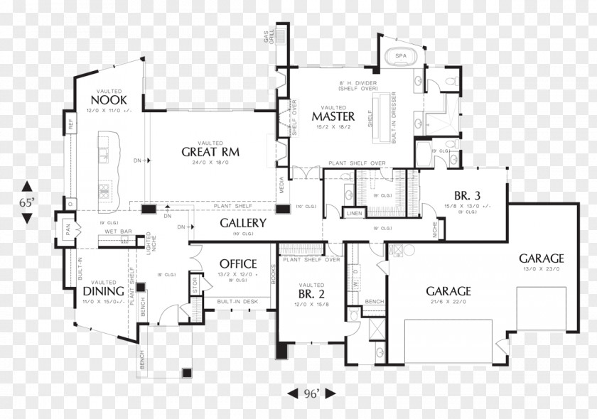 House Plan Floor Storey PNG