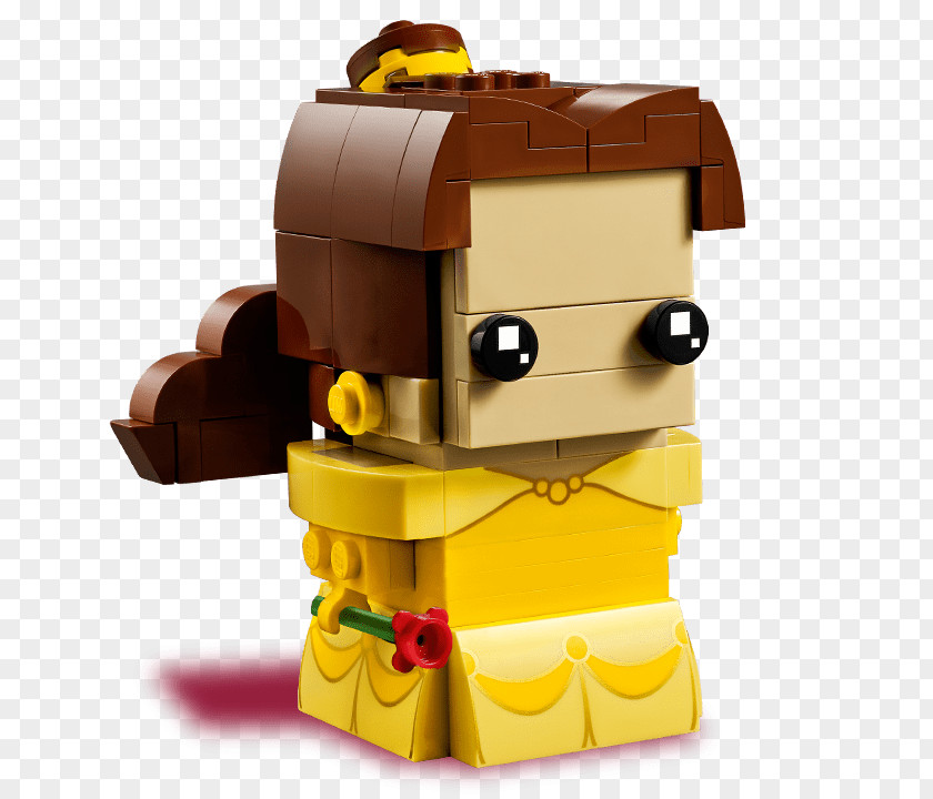 Lego Disney LEGO 41595 BrickHeadz Belle Jurassic World PNG