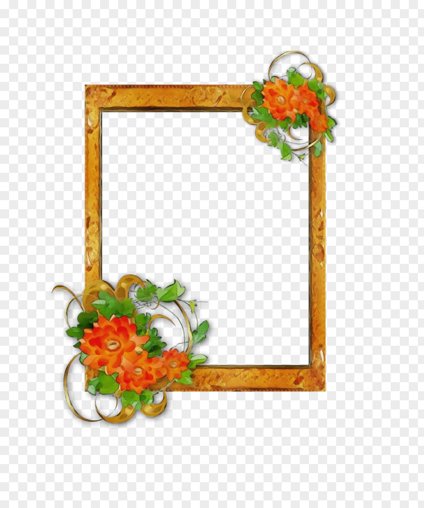 Plant Picture Frame Background Poster PNG