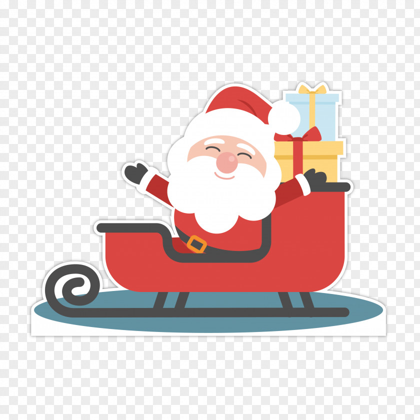 Santa Claus Christmas Clip Art PNG