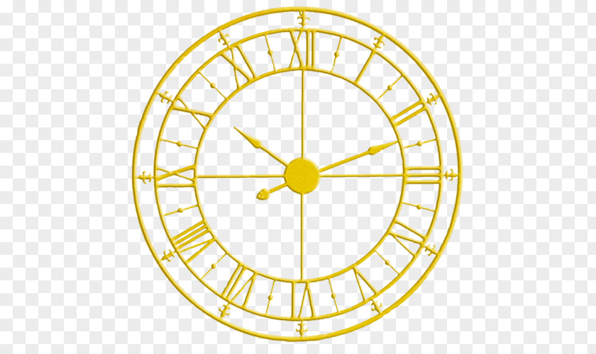 Watch Skeleton Clock Gold Roman Numerals Numeral System PNG