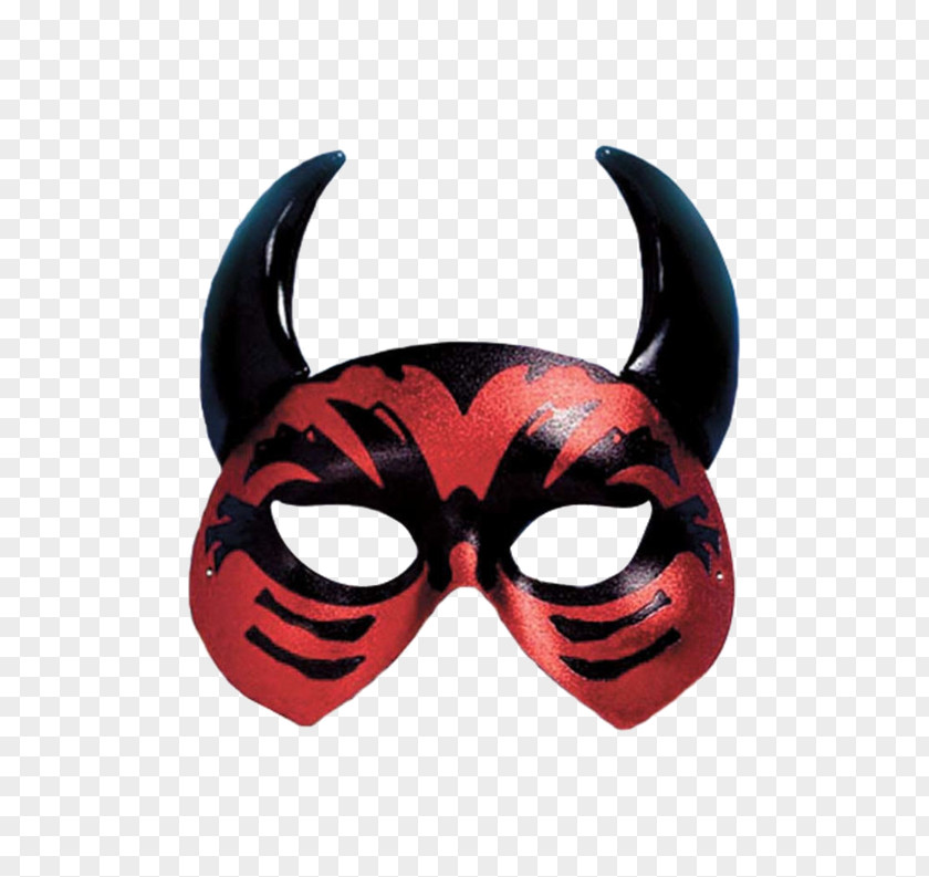 Mask Masquerade Ball Devil Costume Party Blindfold PNG