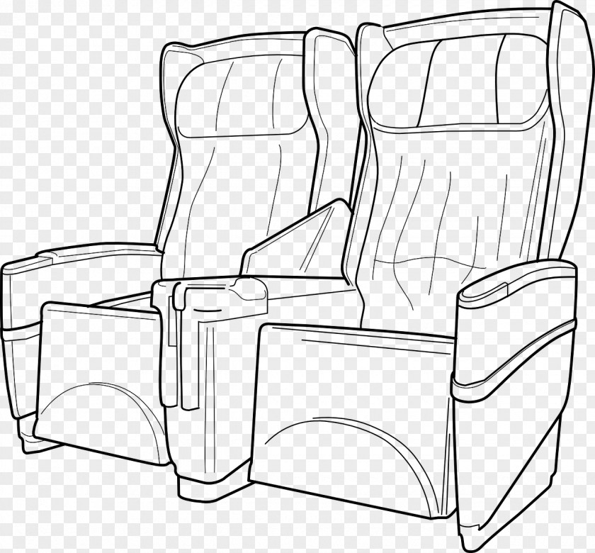 Seat Airplane Airline Clip Art PNG