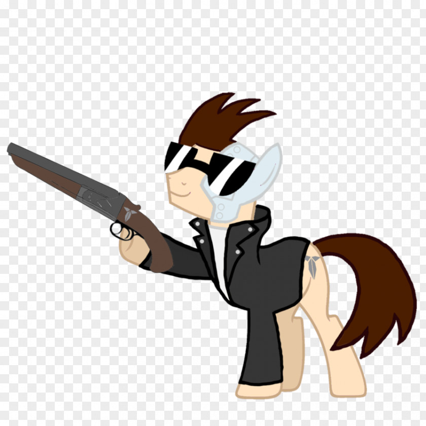 Terminator Pony Fan Art Cartoon PNG