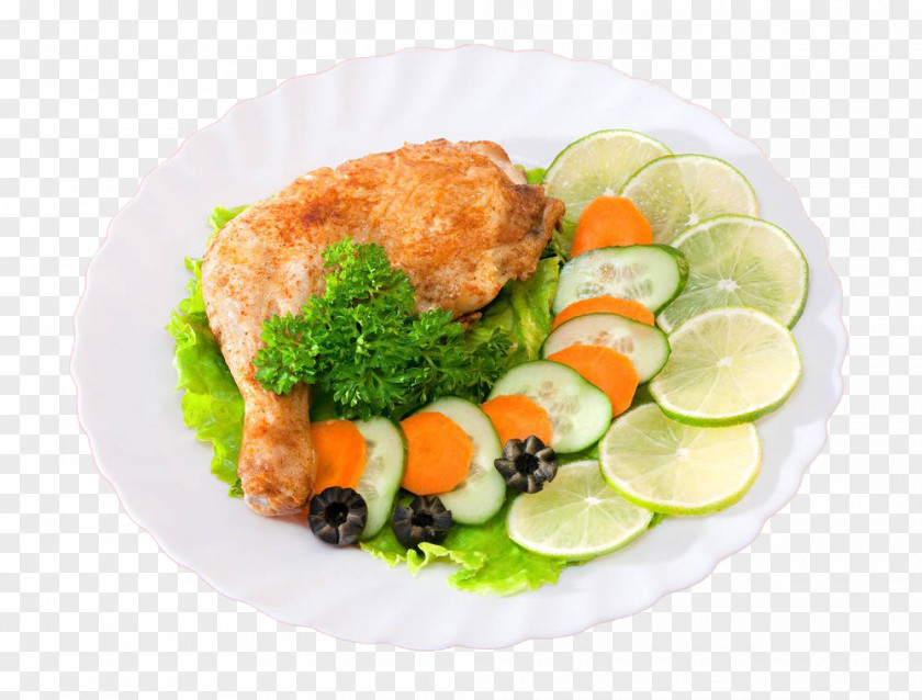 The Chicken Inside Plate Fried Red Cooking Cream Asian Cuisine PNG