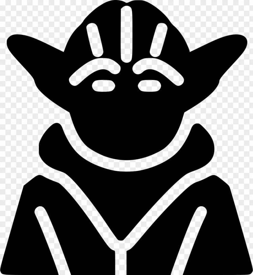 Yoda Outline PNG