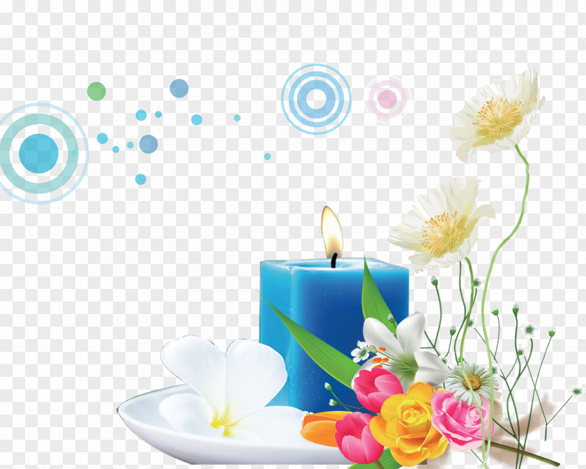 Candle Teachers' Day Gift Greeting Card PNG