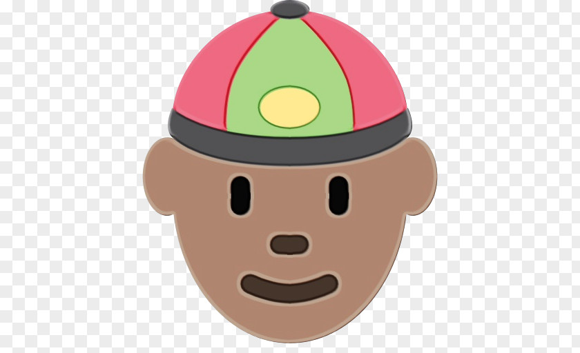 Cap Smile Mushroom Cartoon PNG