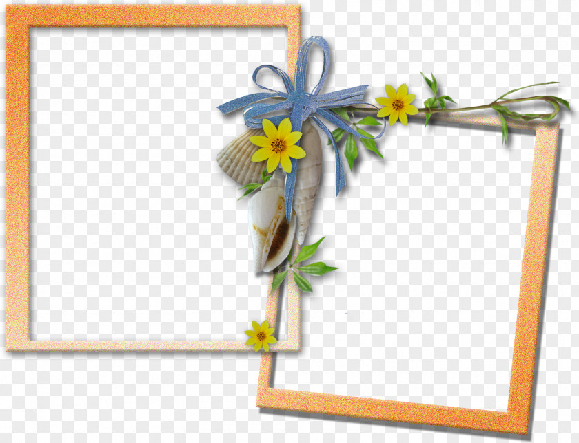 Green Frame Picture Frames Flower PNG