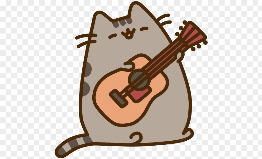 Guitar Pusheen Tenor Female String PNG