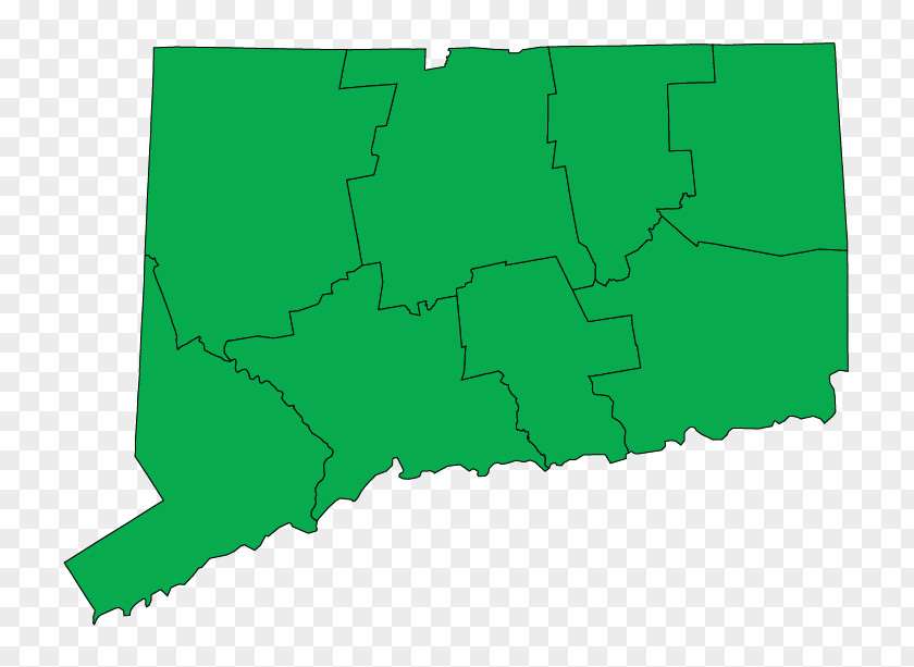 Map Connecticut PNG