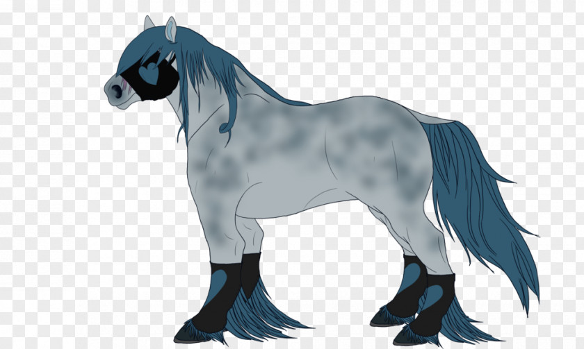 Mustang Mane Stallion Donkey Halter PNG
