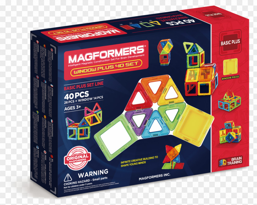 Toy Magformers 63076 Magnetic Building Construction Set Block Online Shopping MAGFORMERS PNG
