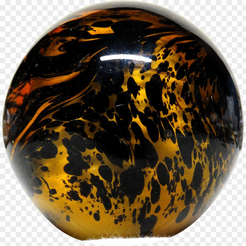 Gemstone Amber Sphere PNG