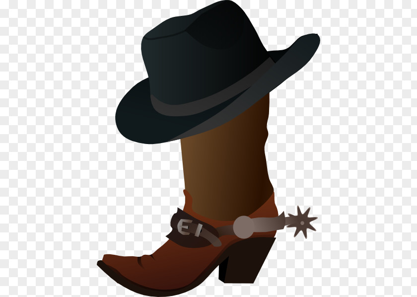 Hat Cowboy Boot Clip Art PNG