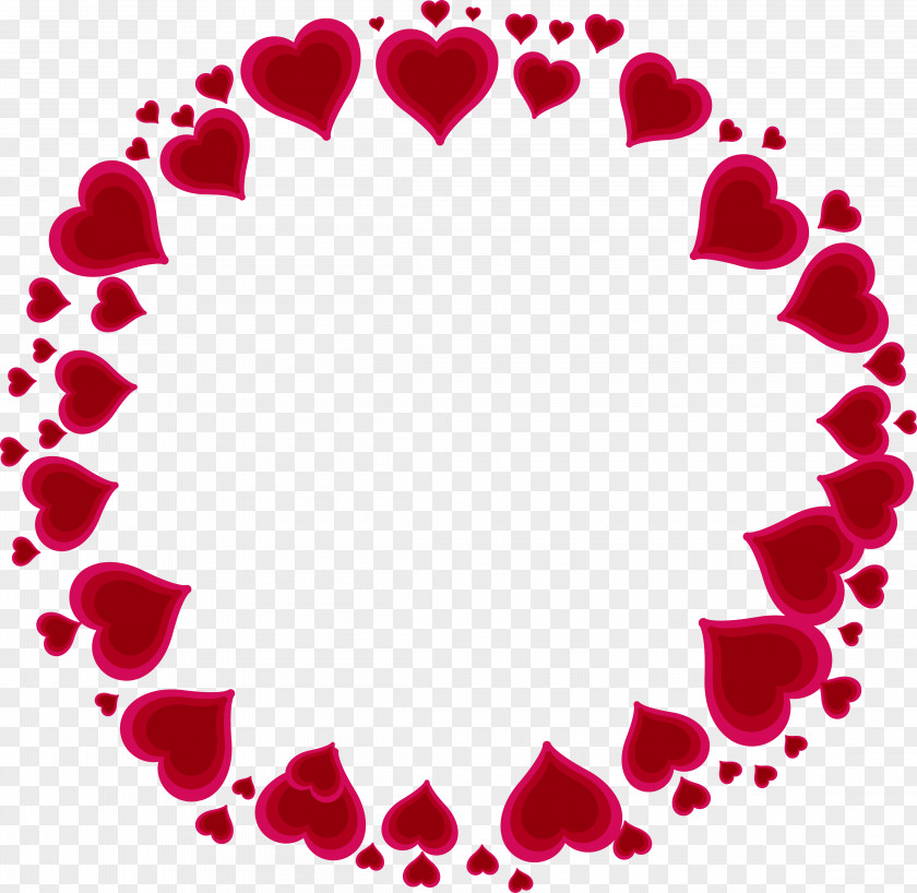 Heart Borders And Frames Clip Art Vector Graphics Picture PNG