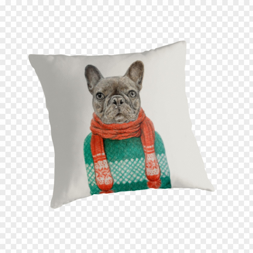 Pillow French Bulldog Dog Breed Throw Pillows Cushion PNG