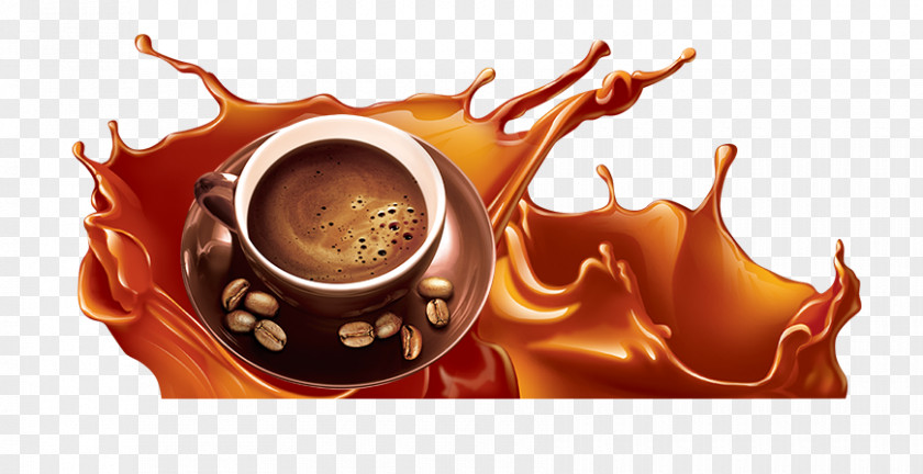 Creative Coffee Chocolate Milk Icon PNG