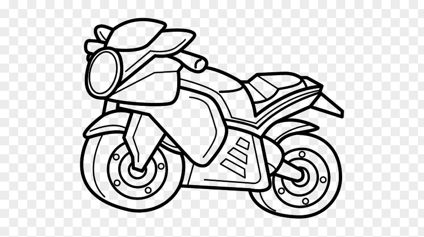 Honda Motorcycle Drawing Coloring Book Wheel PNG