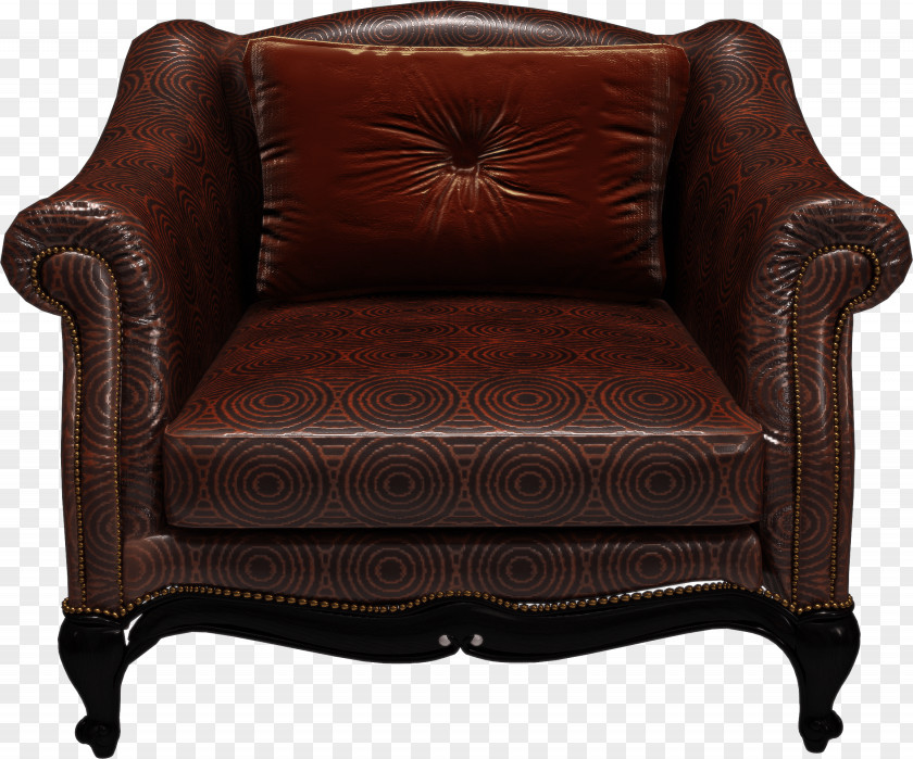 Brown Armchair Image Chair Furniture Icon PNG
