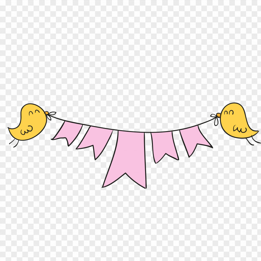 Cartoon Bird Decoration Pattern Clip Art PNG