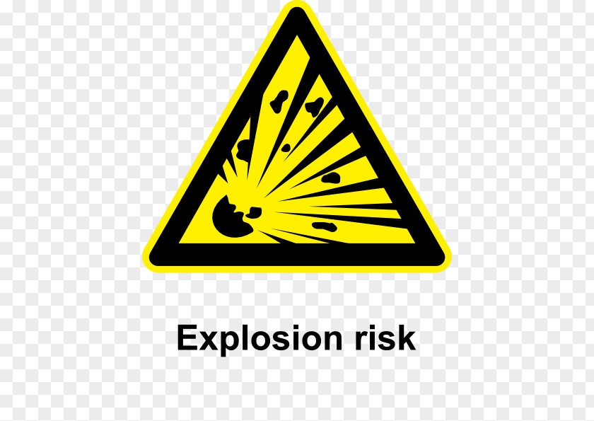 Evacuation Clipart Explosion Warning Sign Clip Art PNG