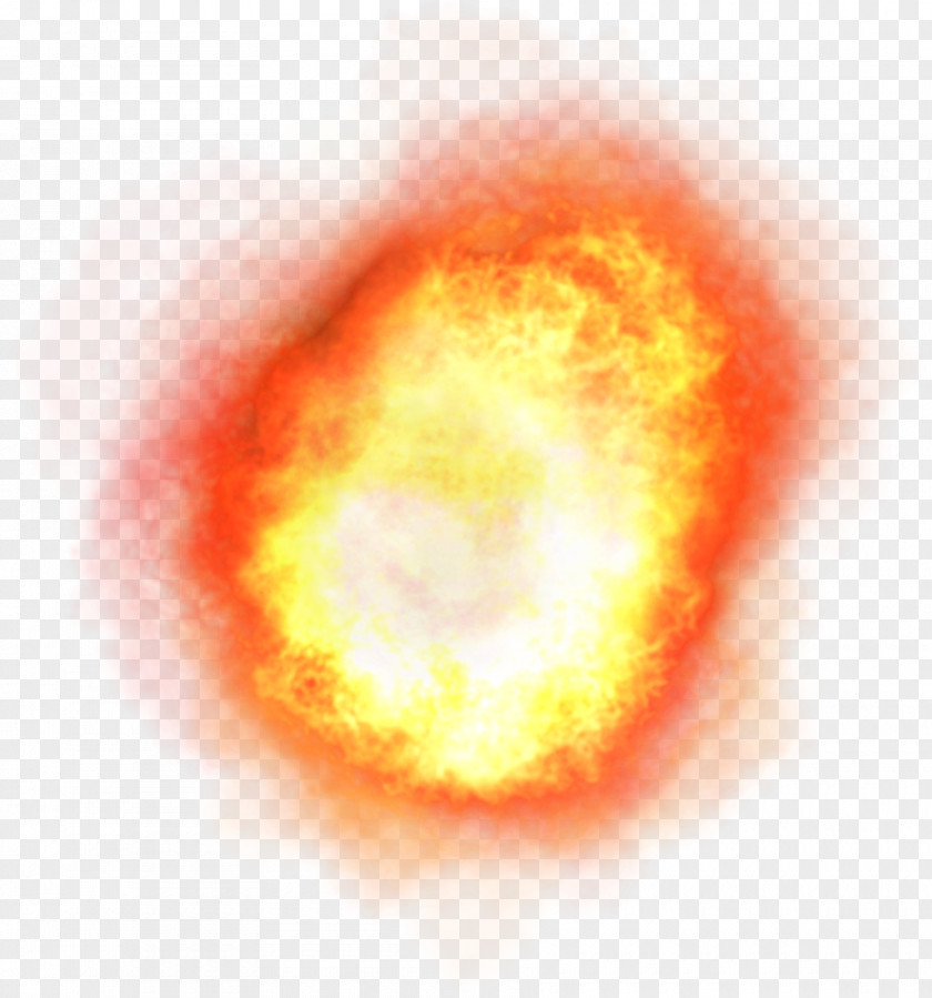 Fireball Fire Explosion PNG