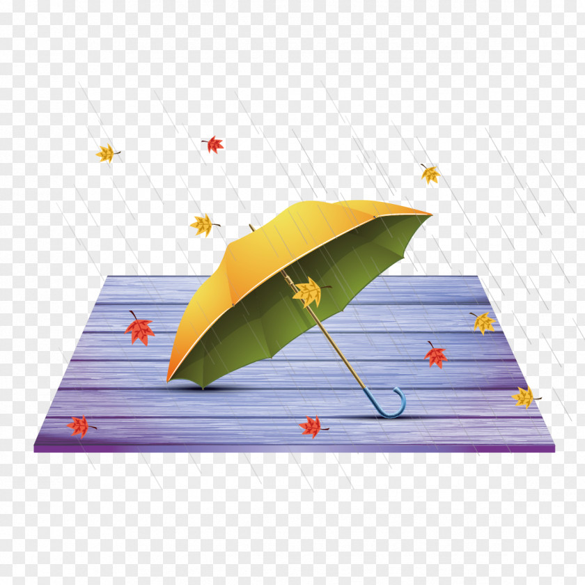 Rain Umbrella Autumn PNG