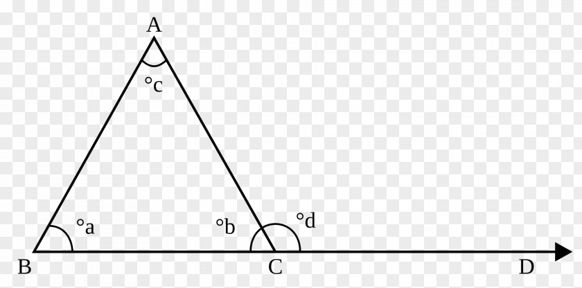 Angle Internal Vertex Triangle Geometry PNG