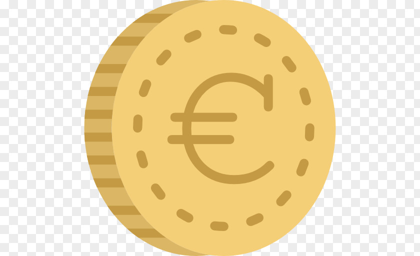 Euro Sign Coin Money Currency PNG