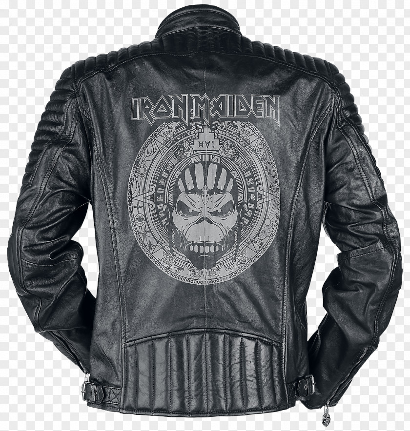 Jacket Leather The Book Of Souls Eddie PNG